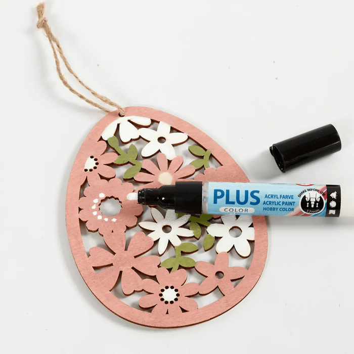 Paint Your Own Easter Egg Ornaments, 3 pcs