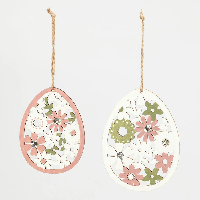Paint Your Own Easter Egg Ornaments, 3 pcs