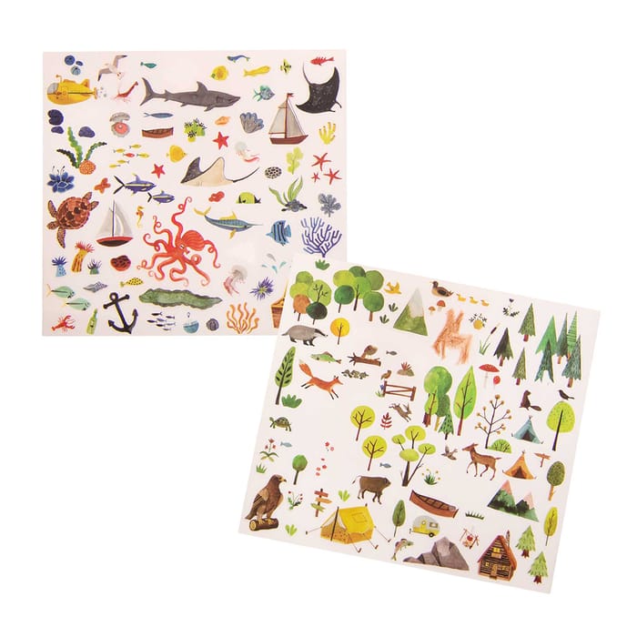 Rub-On Transfer Stickers - Wilderness