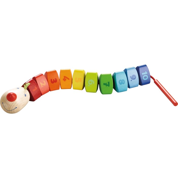 Number Dragon Bead Threading Toy