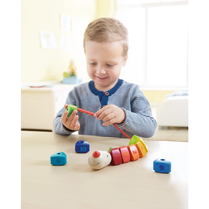 Number Dragon Bead Threading Toy