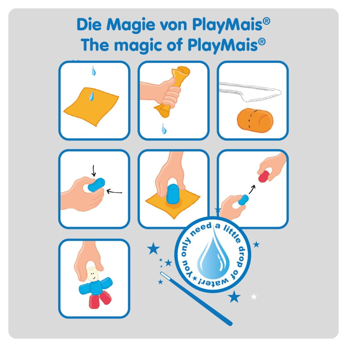PlayMais Classic Basic Pack, 500 pcs