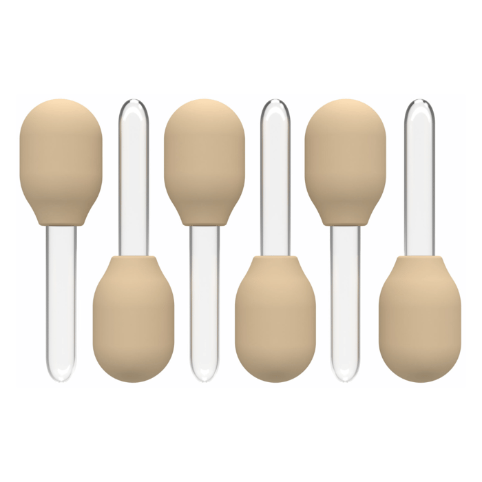Droppers for Sensory Play - Natural, 6 pcs