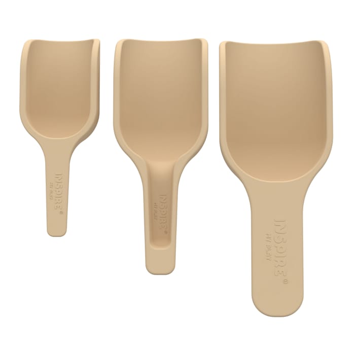 Scoops for Sensory Play - Natural, 3 pcs