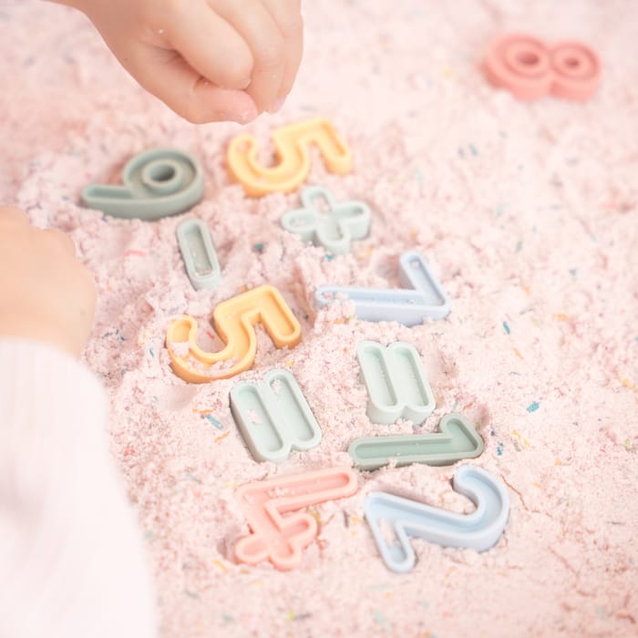 Silicone Numbers (0–9) & Math Symbols, 30 pcs