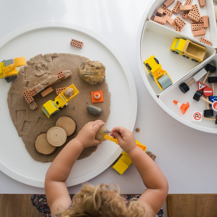PlayTRAY Sensory Play Tray with Lid