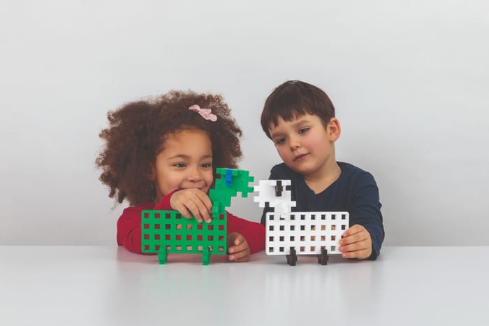 Plus-Plus BIG - Baseplates, 2 pcs