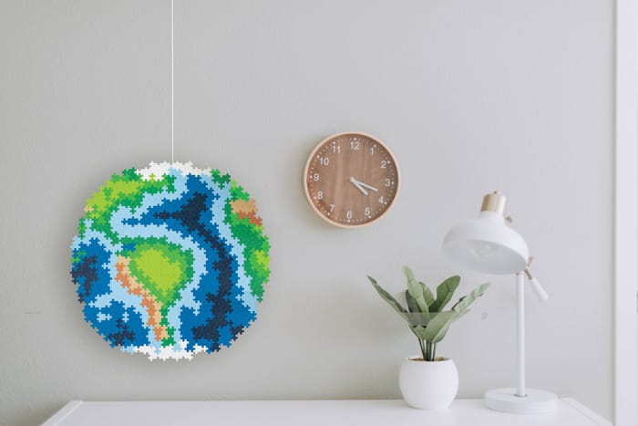 Plus-Plus - Puzzle By Number, Earth, 800 pcs