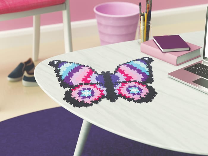Plus-Plus - Puzzle By Number, Butterfly, 800 pcs