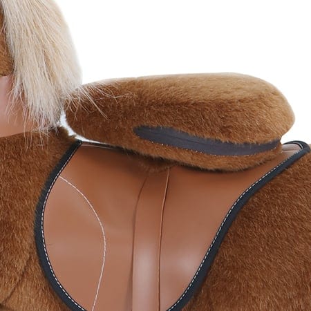 Ride-On Horse - Light Brown w. White Blaze, Small