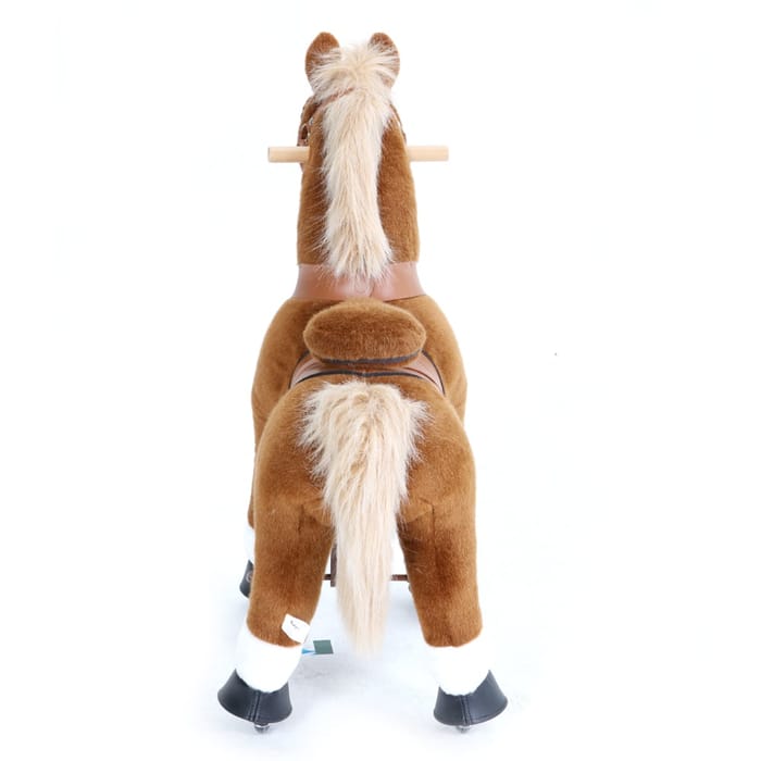 Ride-On Horse - Light Brown w. White Blaze, Small