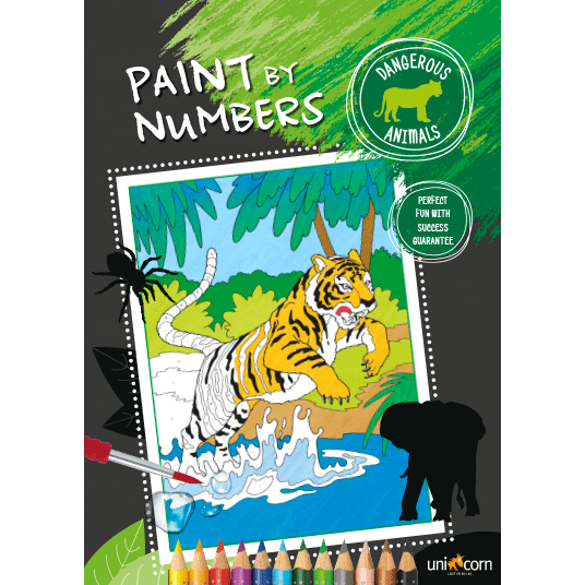 Paint by Numbers - Dangerous Animals
