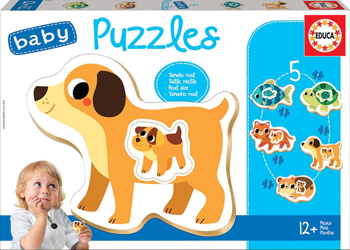 Pet-Themed Puzzles - 12+ Months