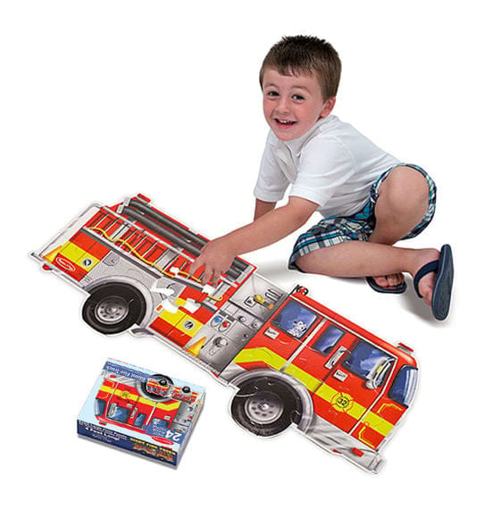 Floor Puzzle - Fire Truck