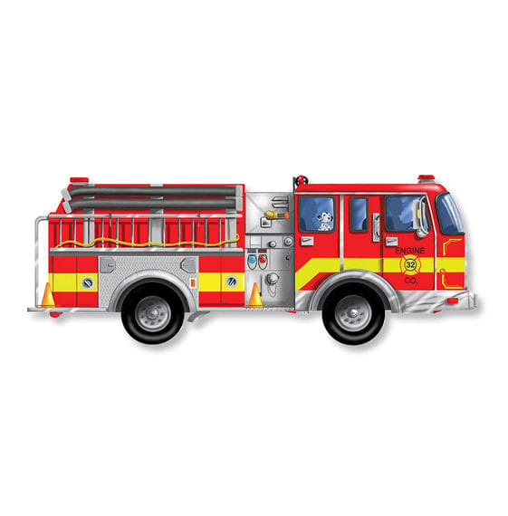 Floor Puzzle - Fire Truck