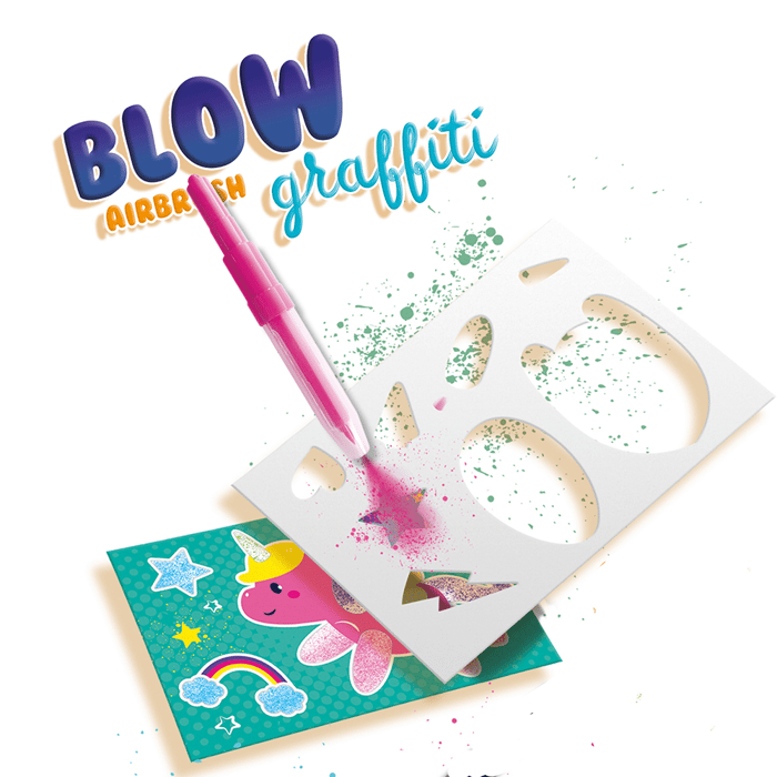 Blow Airbrush Pens Activity Set - Graffiti