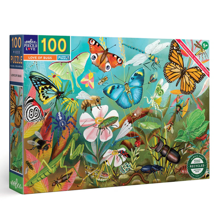 Puzzle - Love of Bugs, 100 pcs