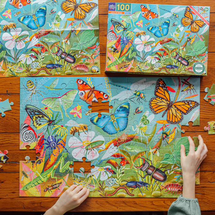 Puzzle - Love of Bugs, 100 pcs