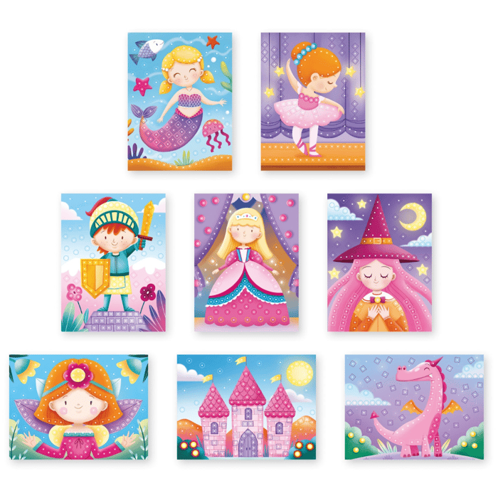 Mosaic Pegboard - Fairy Tales, 300 pcs