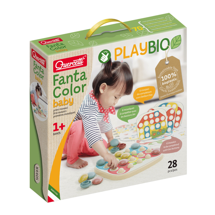 Mosaic Pegboard FantaColor - Baby, 28 pcs