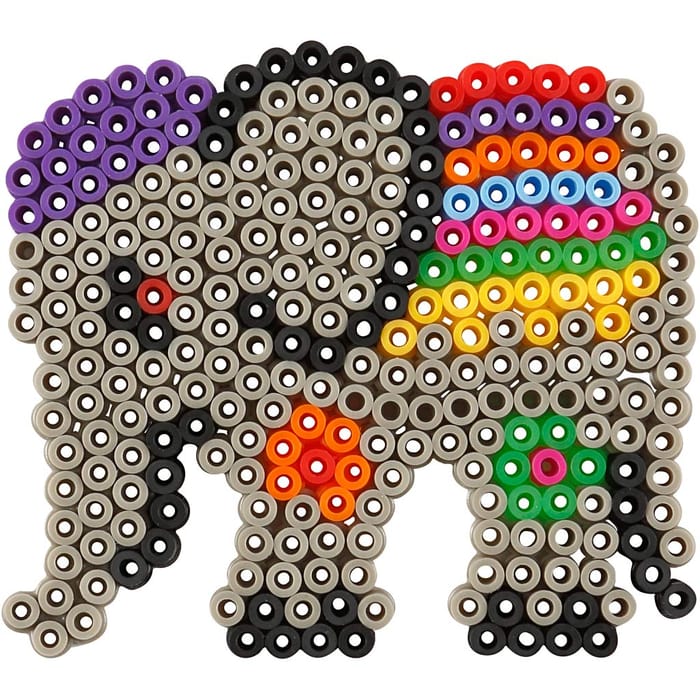 Midi Pegboards - Animals, 6 pcs