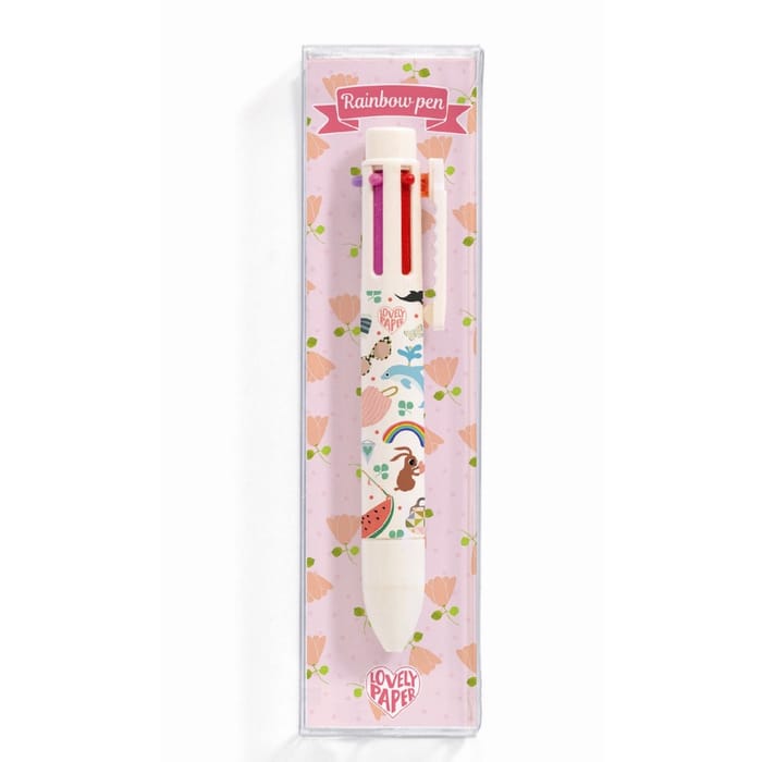 Rainbow Pen with 6 Colours - Tinou