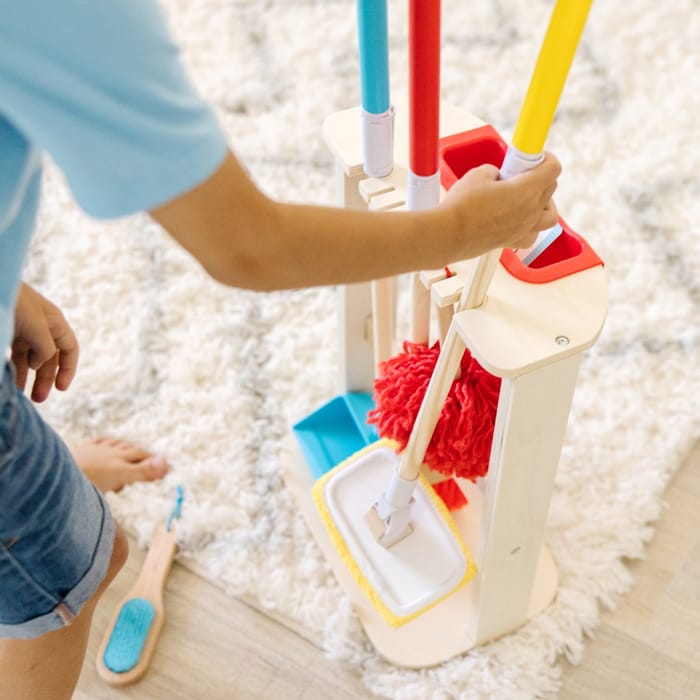 Sparkle & Shine Cleaning Play Set, 11 pcs