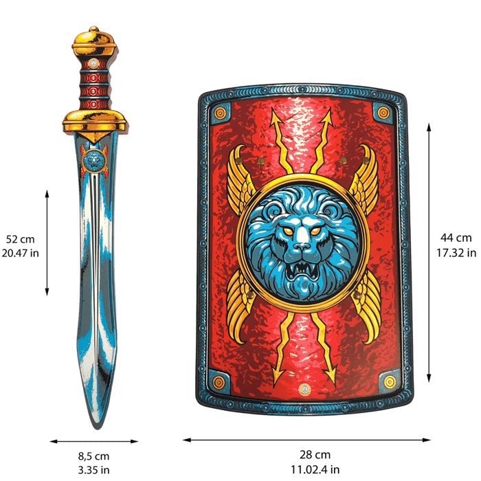 Roman Sword & Shield Set - Roman Soldier