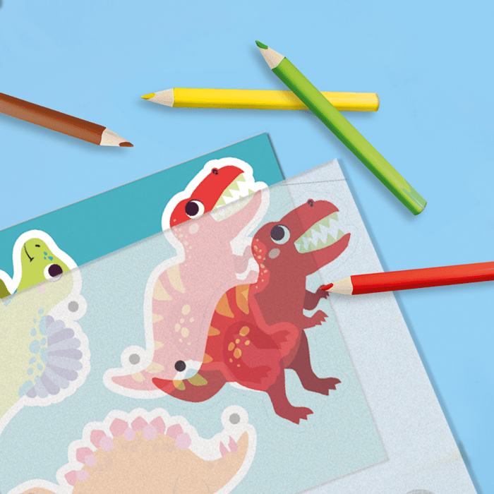 Shrink Plastic - DIY Dinosaur Keyrings