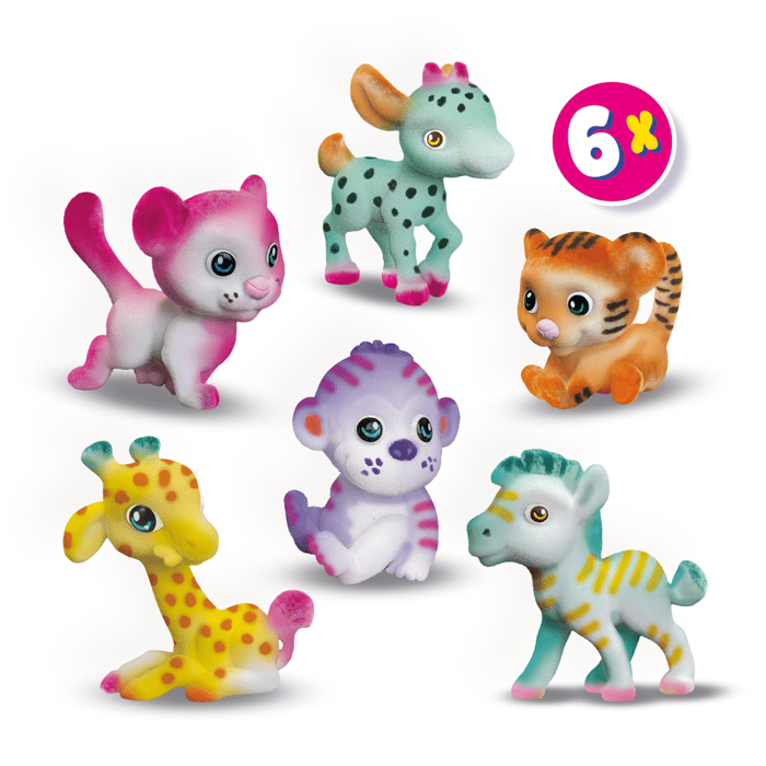 Blow Airbrush Pens - Safari Animals, 6 pcs