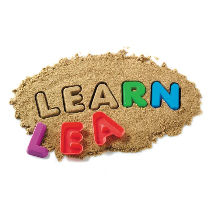 Sand Moulds - Uppercase Alphabet, 26 pcs