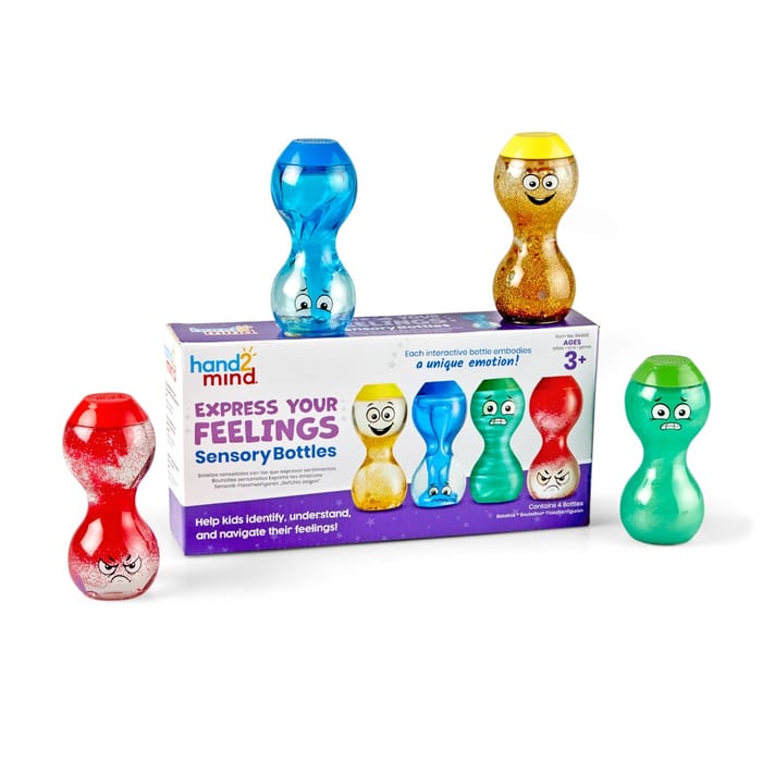 Express Your Feelings Sensory Bottles, I