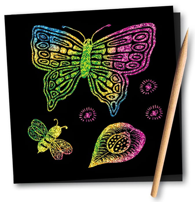 Scratch Art - Spiral Doodle Pad