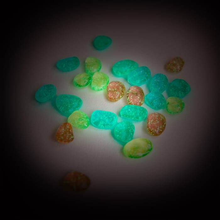 Glow-in-the-Dark "Meteorites"