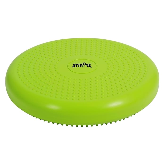 Sit, Stand & Lie Tactile Wobble Cushion, Green