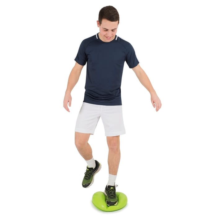 Sit, Stand & Lie Tactile Wobble Cushion, Green