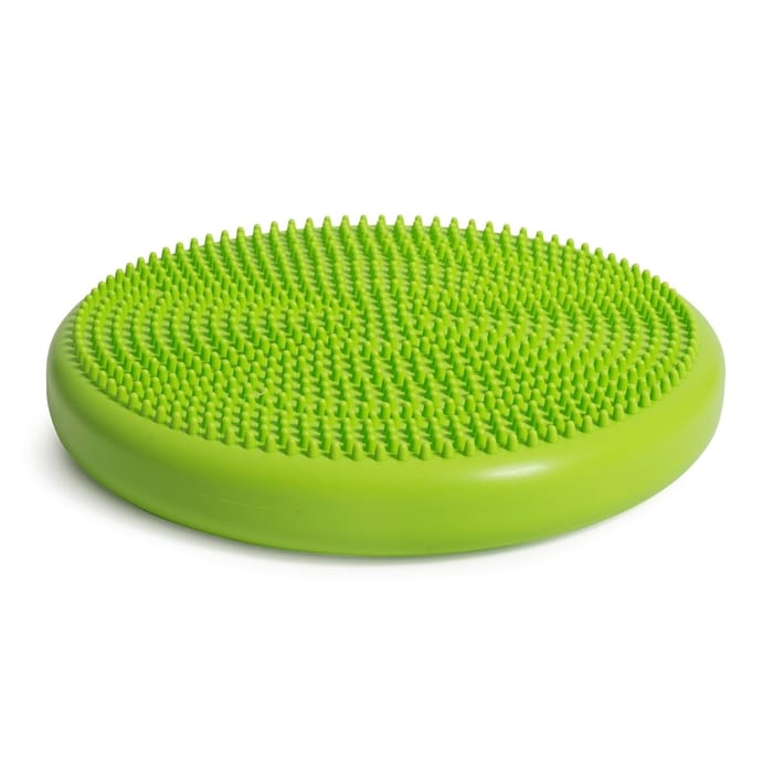 Sit, Stand & Lie Tactile Wobble Cushion, Green