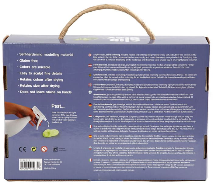 Silk Clay Gift Set, 28 Pots + Tools