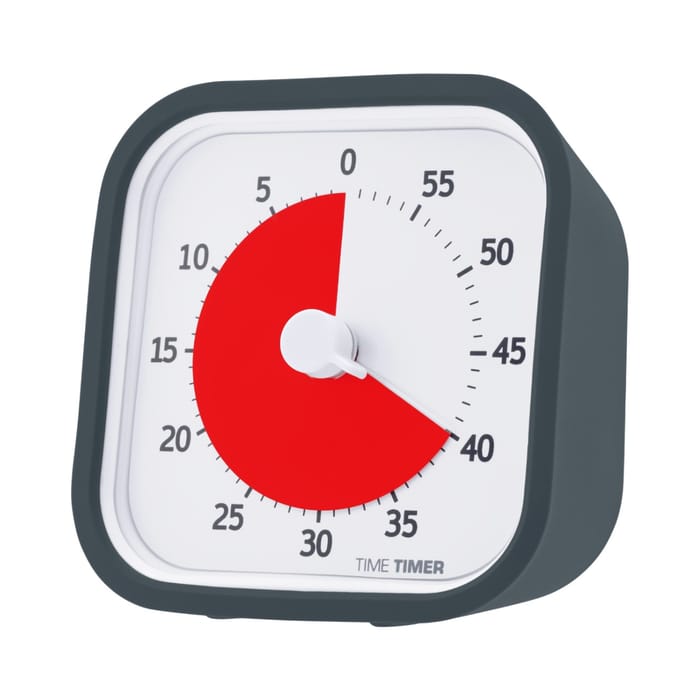 Time Timer MOD - Dark Grey, 1 Hour