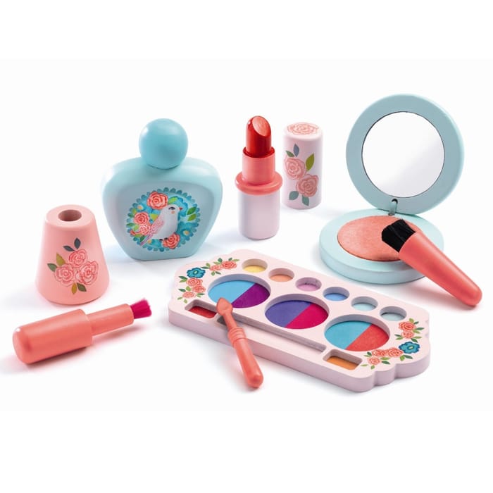 Wooden Makeup Kit with Storage Box