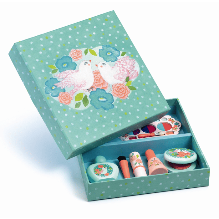 Wooden Makeup Kit with Storage Box