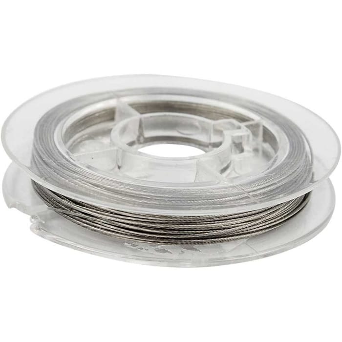 Jewelry Making - Silver Wire Ø0.38 mm x 10 m