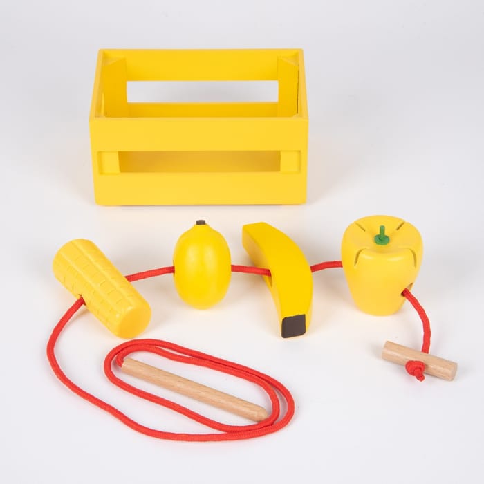 Wooden Sorting Crates - Fruits and Vegetables