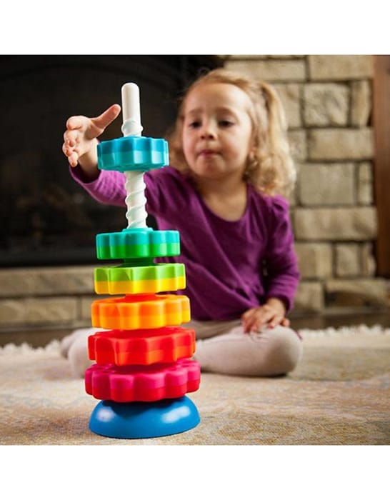 SpinAgain Spinning Stacking Toy