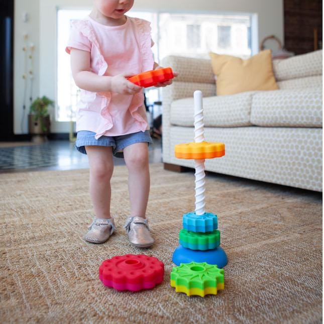 SpinAgain Spinning Stacking Toy