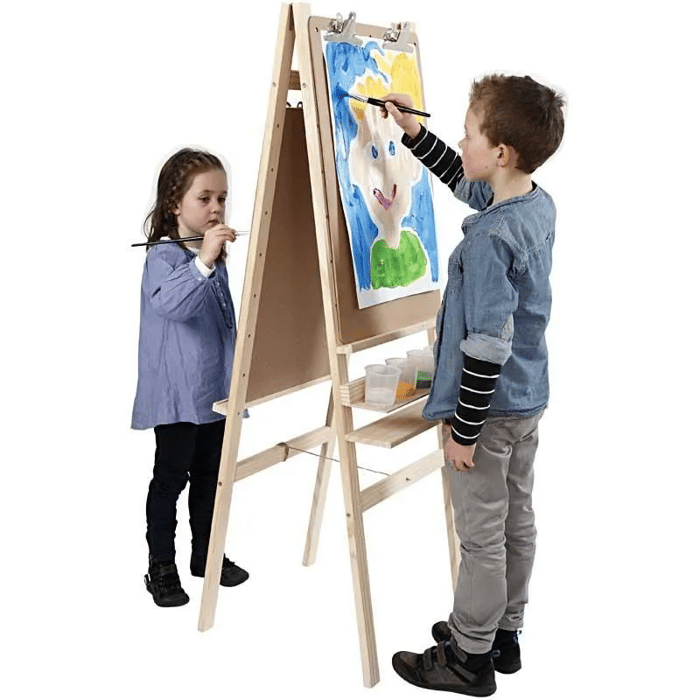 Foldable Easel with Shelf
