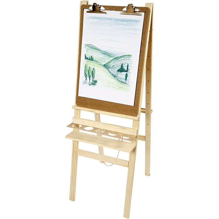 Foldable Easel with Shelf
