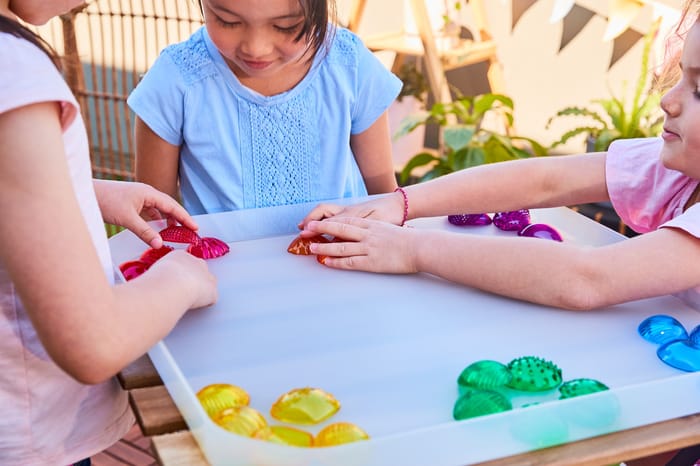 Translucent Tactile Shells, 108 pcs