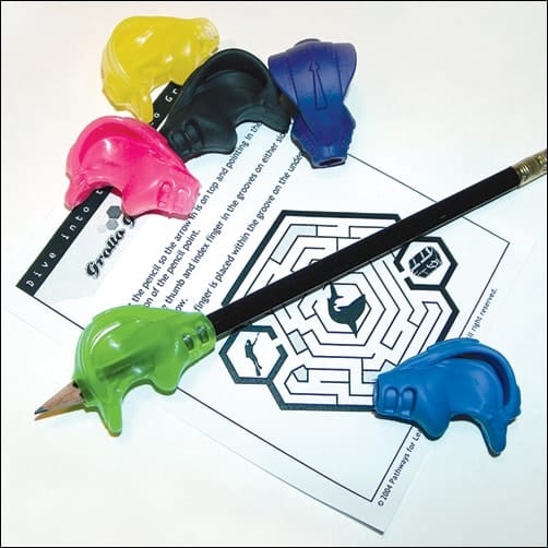 Grotto Grip Pencil Grip (assorted colours), 1 pc