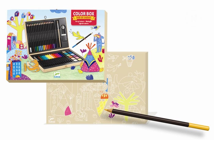 Drawing and Painting Art Case, 45 pcs